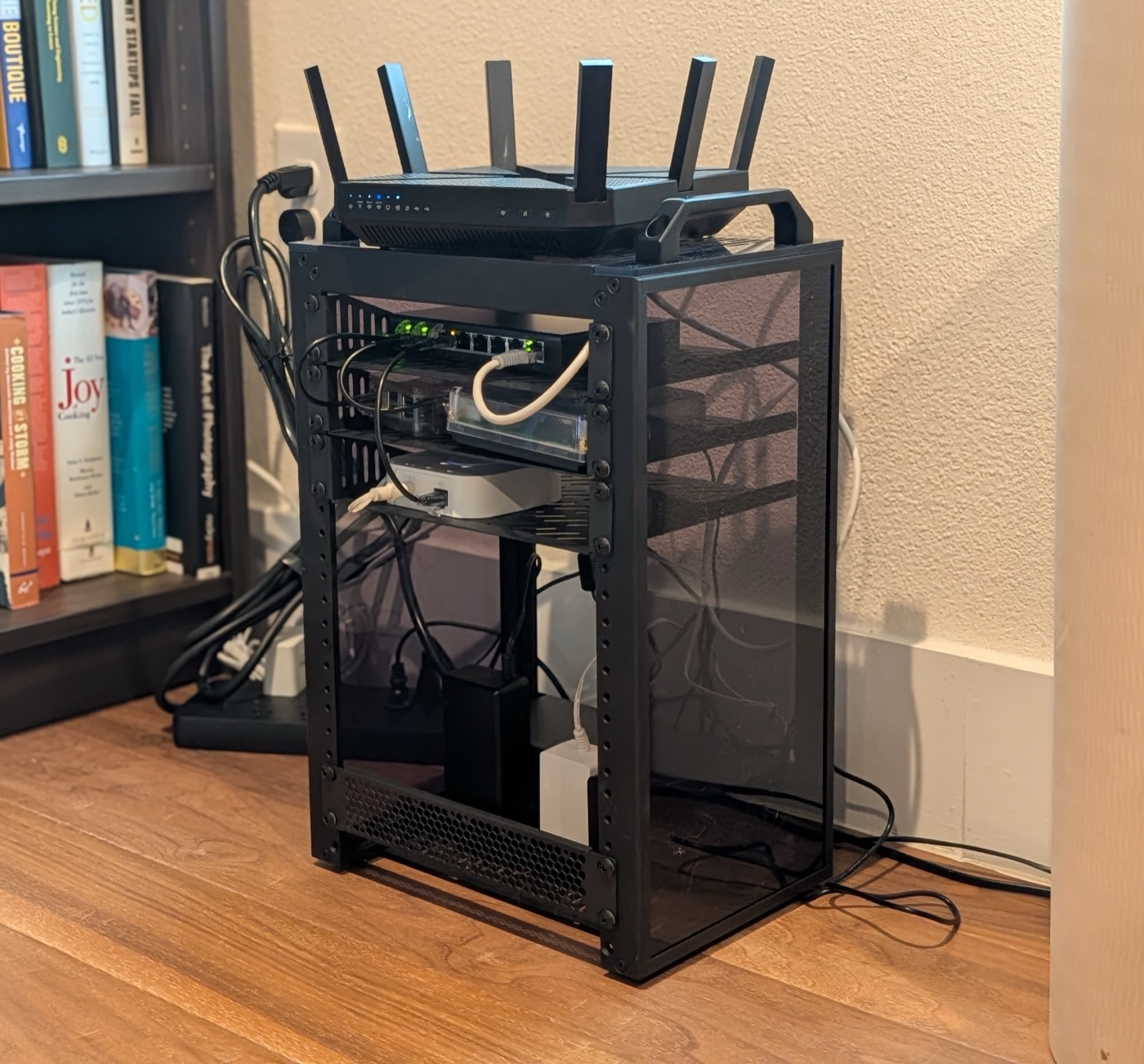 the home rack, where the agent lives